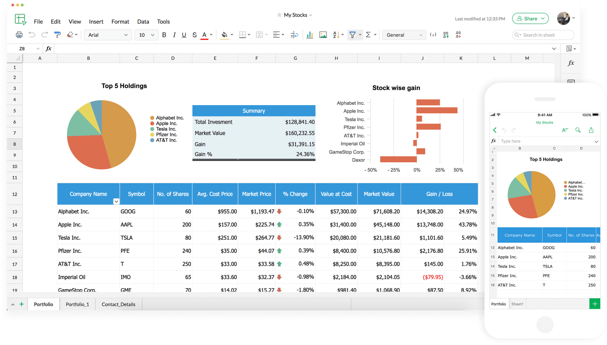 zoho_crm_sheet_view